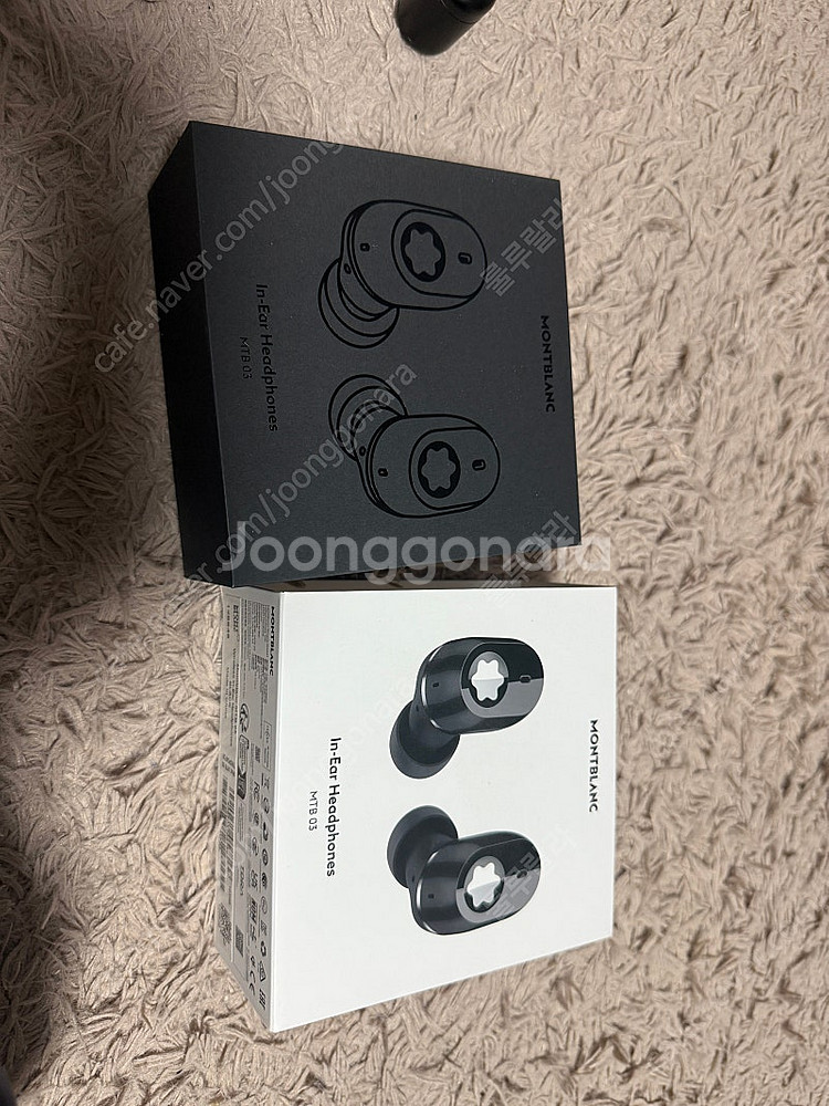 몽블랑 노이즈캔슬링 블루투스 이어폰 MTB03--1