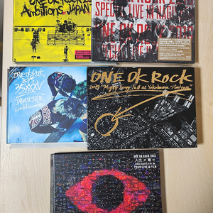 원오크락 ONE OK ROCK 라이브 블루레이, DVD