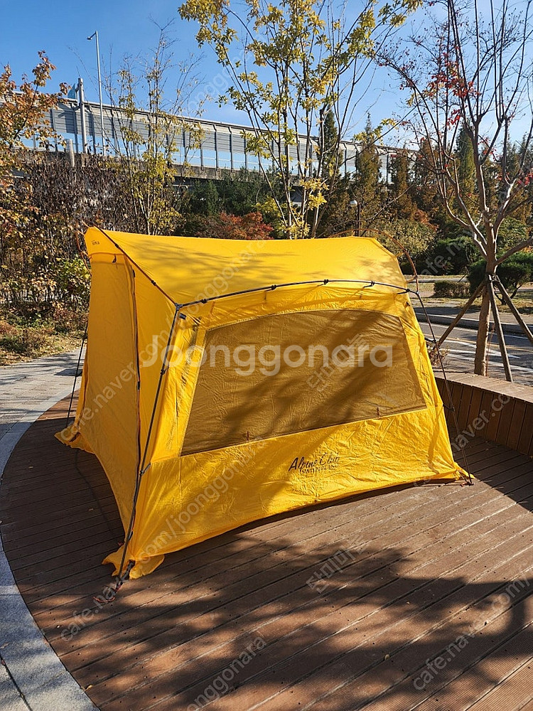 벨라쉘터 노랑(검수피칭만 해본 미사용 제품/폴대컷팅제품)-택포10만원--0