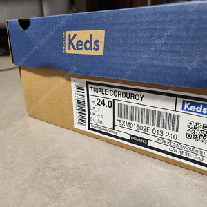 케즈 [KEDS] 트리플 코듀로이(5XM01602E_013)