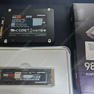 삼성 SSD 980PRO 500G, 860EVO 500G 일괄