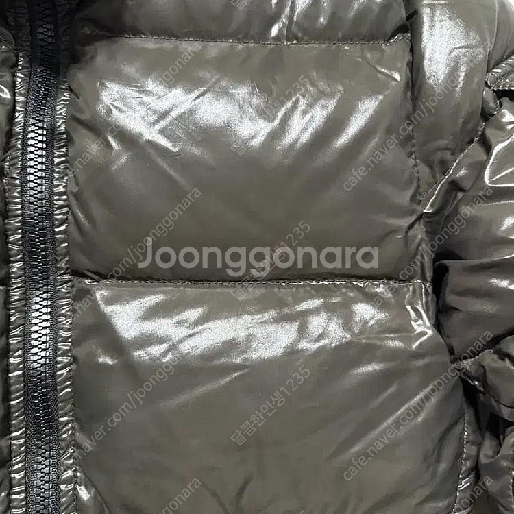 0 몽클레어 빅와펜 여성 패딩 카키--6