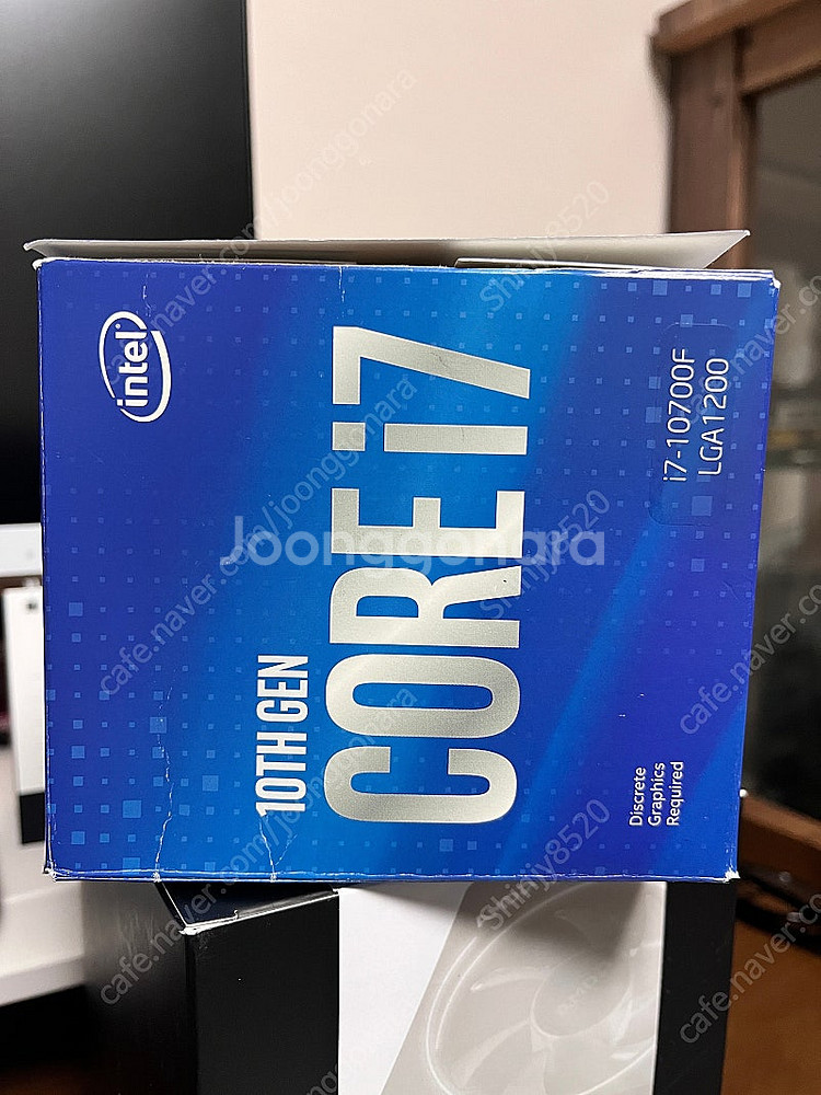 인텔 i7-10700f 판매합니다.--1