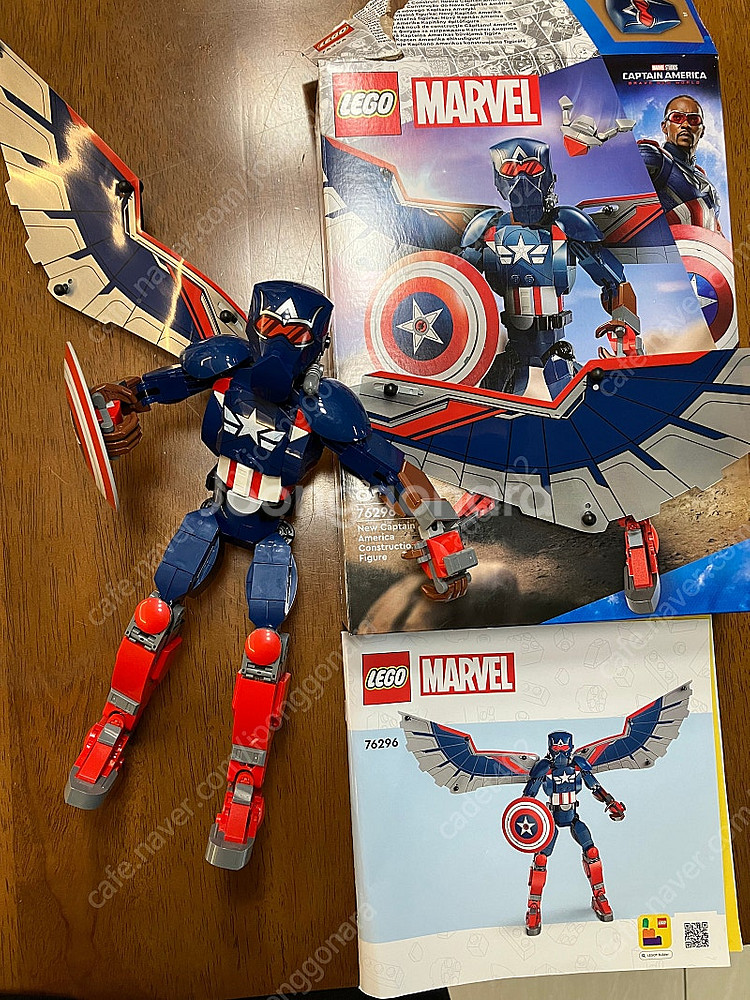 레고 마블 아이언맨, 스파이더맨, 뉴캡텐아메리카 피규어 76206, 76226, 76296--2
