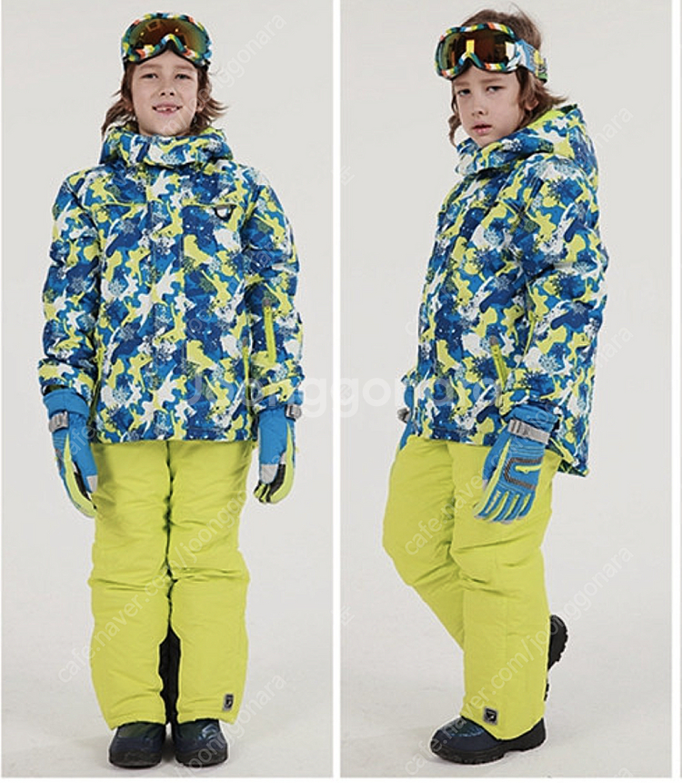 아동 스키복 상하의세트 새제품--0