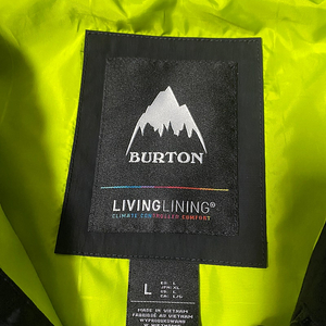 버튼 Burton 프로스트너 Frostner 2L 보드복 스키복 자켓 (40만원 - 13만원)