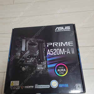 ASUS PRIME A520M-A II 대원씨티에스 팝니다.