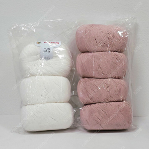 케이블 크로셰 케이블 3 ply 면 100% 면실 뜨개실 털실 코바늘