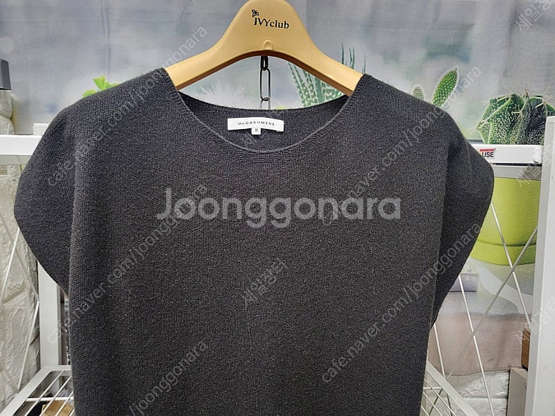 더캐시미어 홀가먼트 드레스 롱니트원피스 나시원피스 (95/66) WG80--1