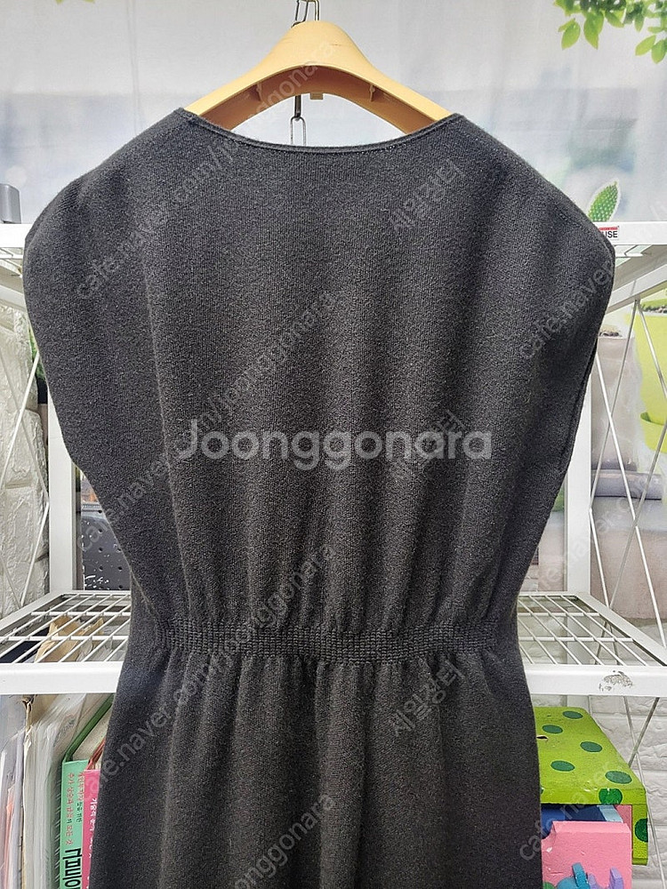 더캐시미어 홀가먼트 드레스 롱니트원피스 나시원피스 (95/66) WG80--4