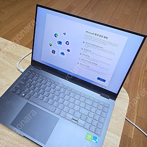 필기노트북 갤럭시북 플렉스2 NT950QDA-XF71B (15.6", 1TB)