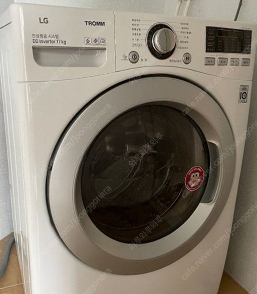 LG 드럼세탁기 17Kg / LG ThinQ 연동 가능 / 24년 12월 분해 세척 했습니다.--2