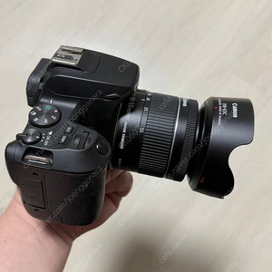 캐논 200D2 렌즈 2개 풀셋트 / 18-55mm + 24mm 단렌즈