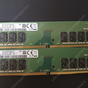 삼성 DDR4 2666 8GB ×2