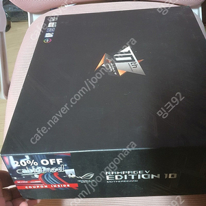 ASUS x99 rampage v 10주년 새제품