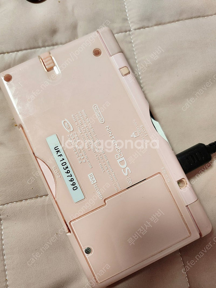 닌텐도DS Lite 핑크+r포칩 한국정발판--1