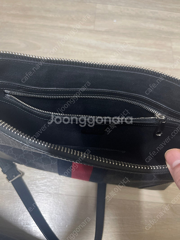 [[구찌 클러치백]] GG 수프림 남성용 클러치백--3