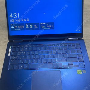 삼성노트북 PEN S NT950SBE-X58 상태 아주좋음