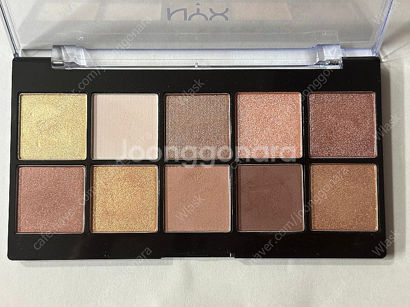 닉스 nyx 아이섀도우 팔레트 골든아워--1