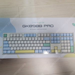 한성 GK898B PRO 염료승화 동그리 무접점키보드 팝니다.