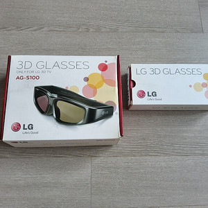 LG 3D 안경 2개 AG-S100.....