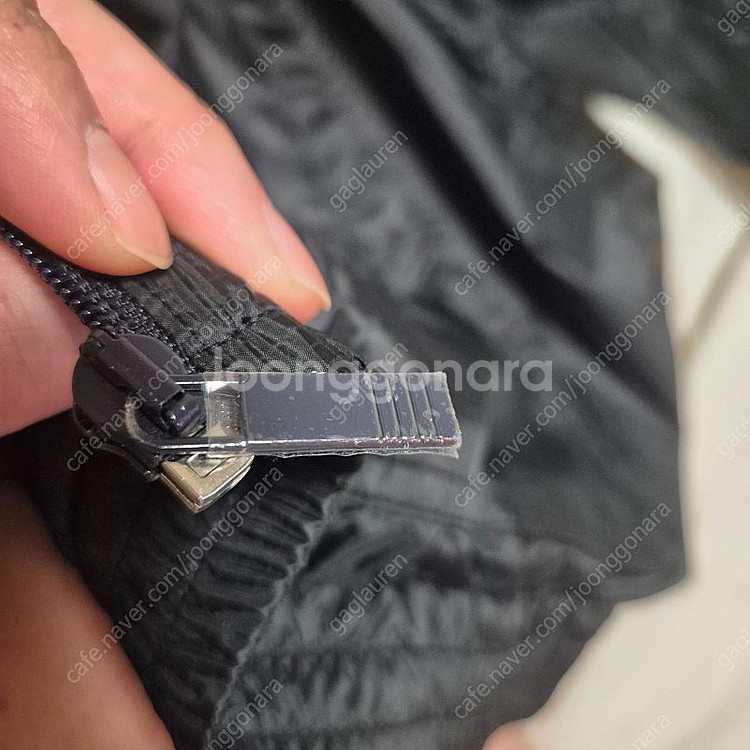 (인하)대리석집 톰브라운 쉬어 립스탑 사선 집업 자켓--6