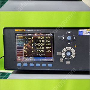 Fluke NORMA 5000 Power Analyzer 3상 전력분석기