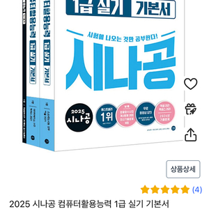 시나공 컴활 실기 1급 2025