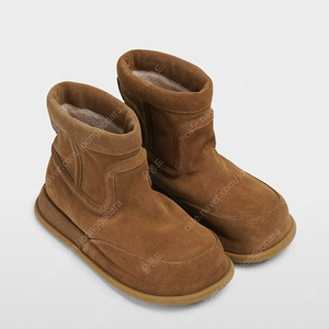 (새상품) 논파킹 X 킨치 N - ROAD BOOTS / BROWN