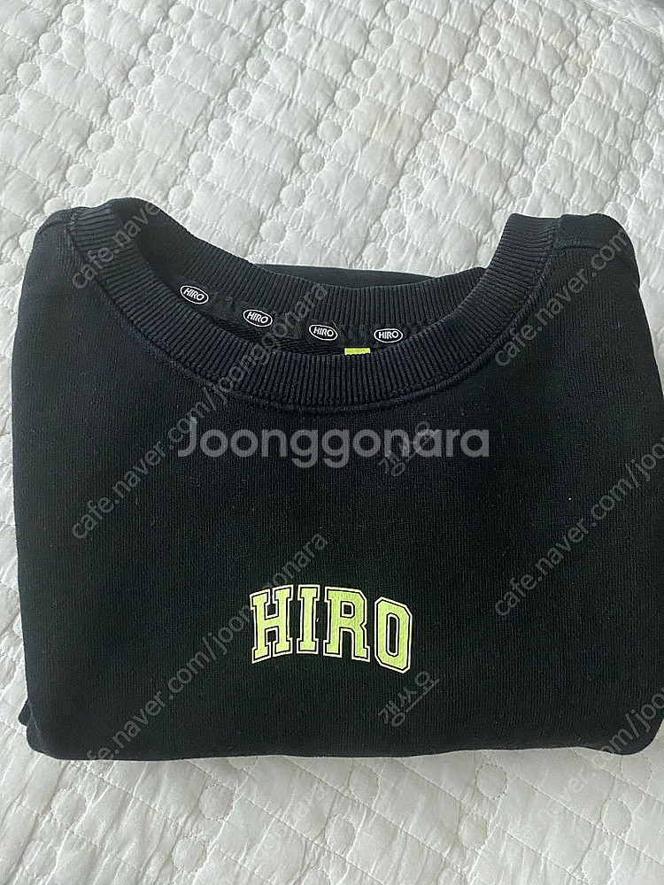 히로 HIRO 구상 블랭크 맨투맨 150사이즈--0