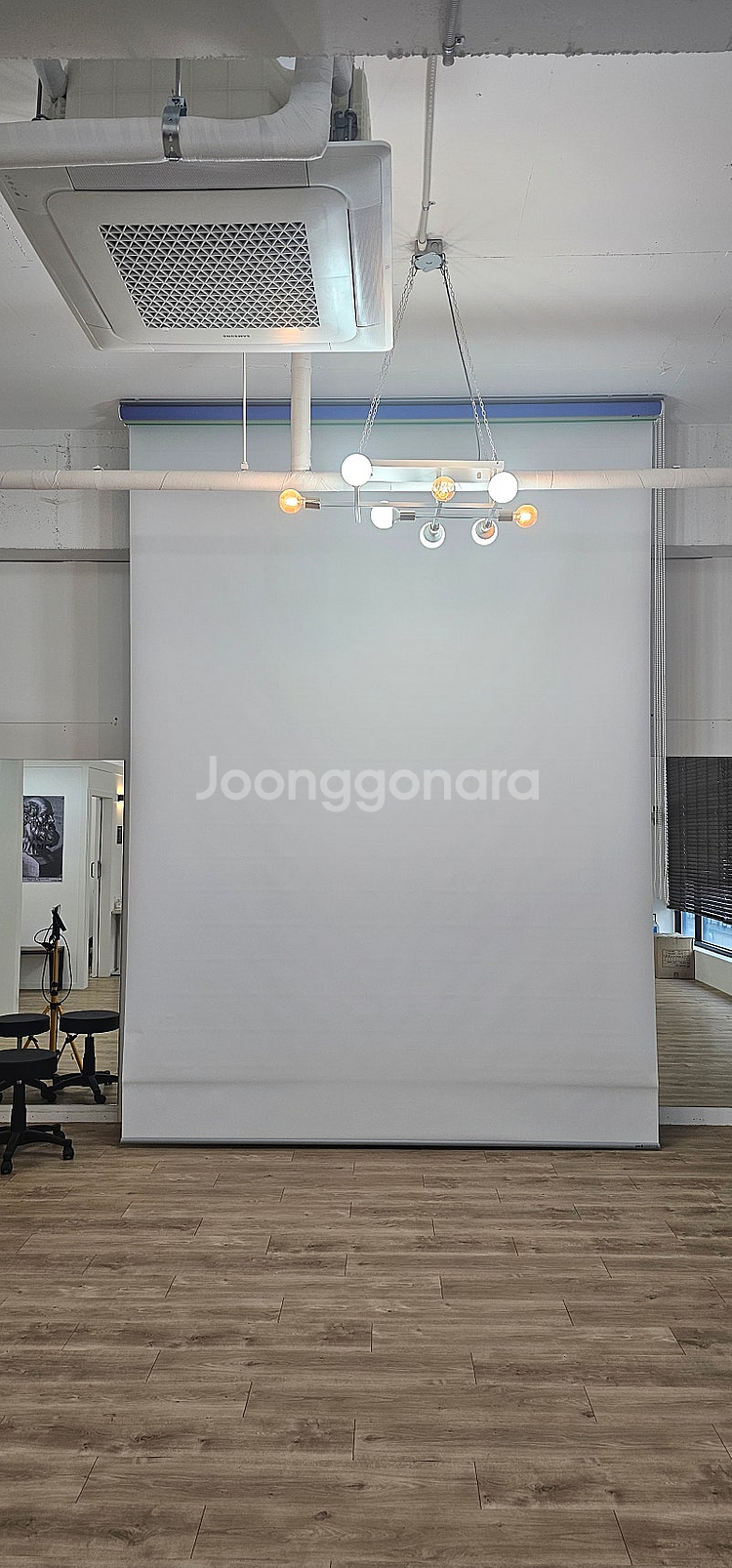 촬영용 대형 암막블라인드 판매합니다.--3