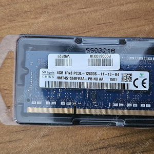 SK하이닉스 4GB 노트북 램 DDR3 PC3L