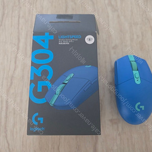 로지텍 마우스 G304 블루 거의 새거 풀박 판매합니다.