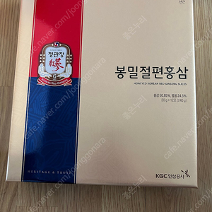 정관장 봉밀절편홍삼 20g 12포