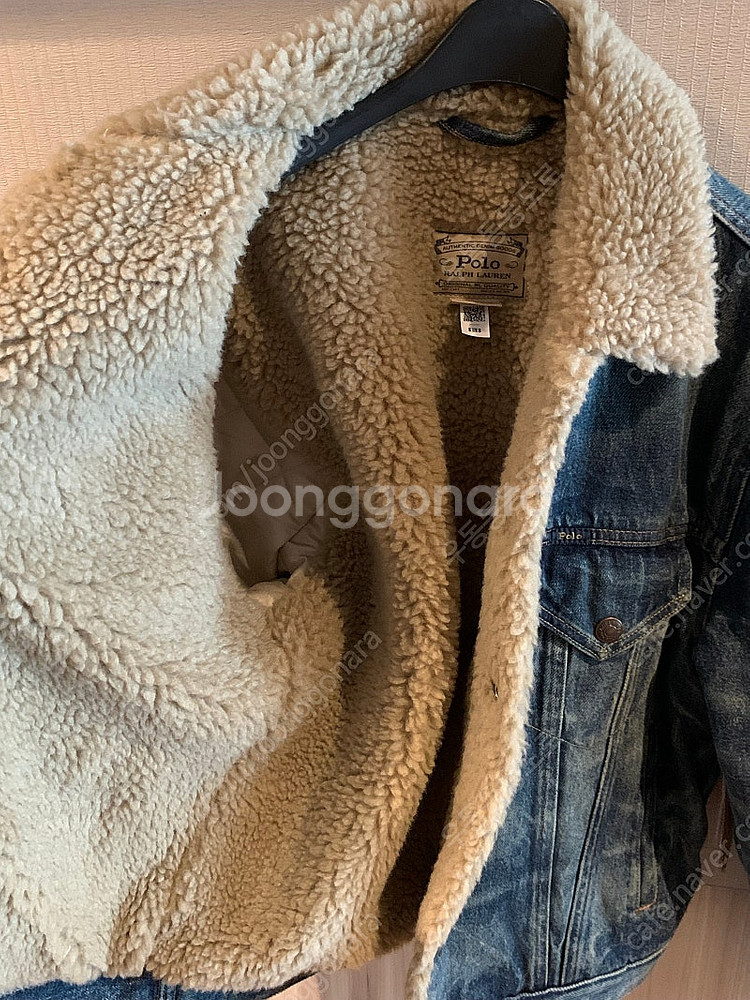폴로 랄프로렌 양털 셰르파 자켓 여성 xs--9
