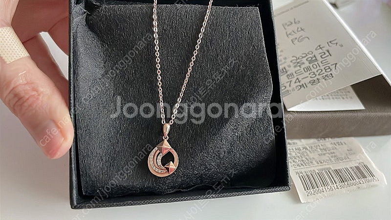 여성 14k 펜던트 목걸이--0