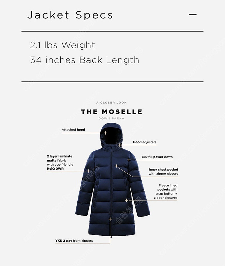 Triple F.A.T Goose 덕다운 패딩 푸퍼 여자패딩 (새상품) 이미지