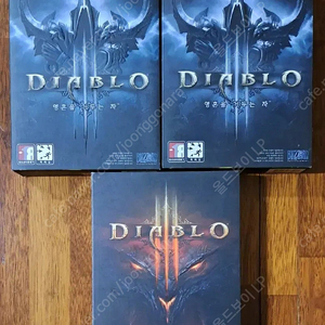 DIABLO 디아블로 CD 3장 일괄판매 마지막 1개 (미개봉)