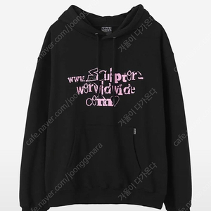 스컬프터 collage logo hoodie(black)