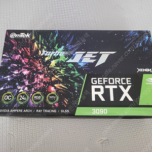 이엠텍 RTX 3090 터보젯 팝니다.