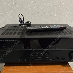 야마하 리시버(RX-V373) + 야마하 우퍼(YST-SW320)