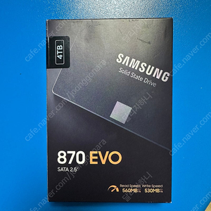 삼성 870 EVO SSD 4TB