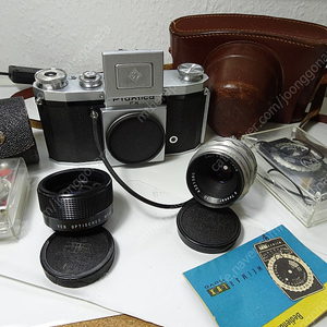 M42 Praktica FX+웨이스트레벨파인더, 작은테사, 케이블셔터, M42 Pentacon (meyer optik orestor 135mm)