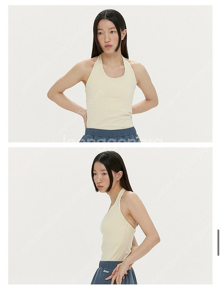 무브웜 홀터넥 탑 s--1