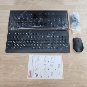 Lenovo Essential Wireless 블루투스 키보드&마우스 2SET