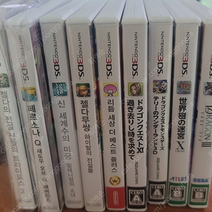 3DS 정발 중고게임들 팝니다