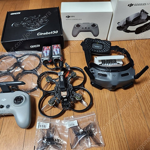 FPV set 팝니댜.(시네봇30, DJI 고글 인테그라, 조종기2)