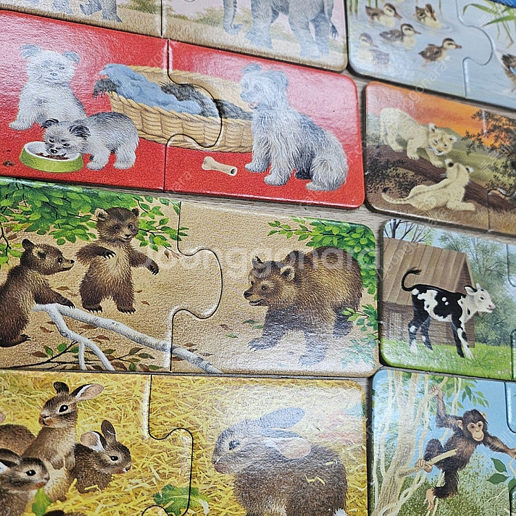 라벤스부르거 유아 퍼즐 2개--2