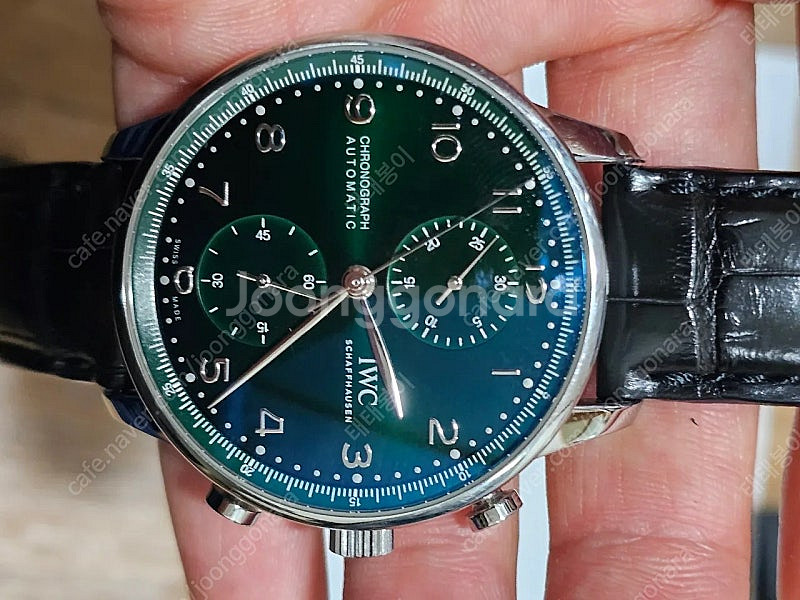 IWC 포르투기저 크로노그래프 청판--6