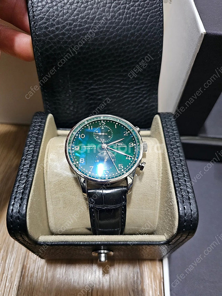 IWC 포르투기저 크로노그래프 청판--8